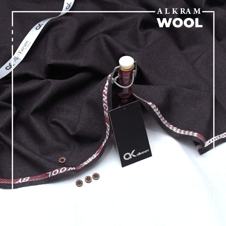 Alkaram Men Wool Unstitched Suit