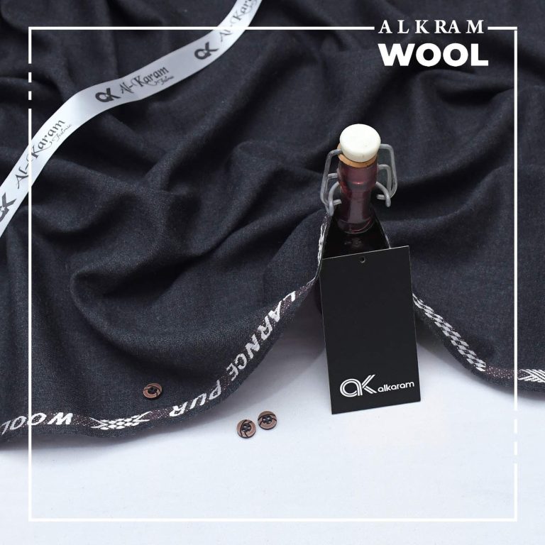 Alkaram Men Wool Unstitched Suit