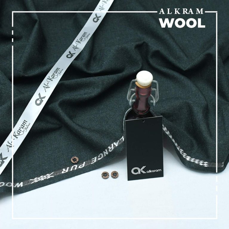 Alkaram Men Wool Unstitched Suit