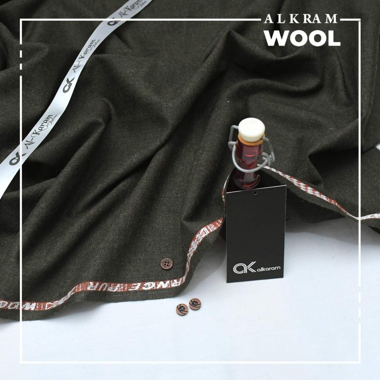 Alkaram Men Wool Unstitched Suit