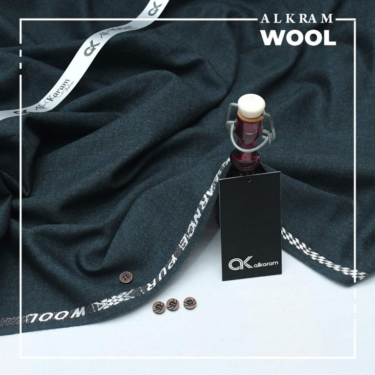Alkaram Men Wool Unstitched Suit