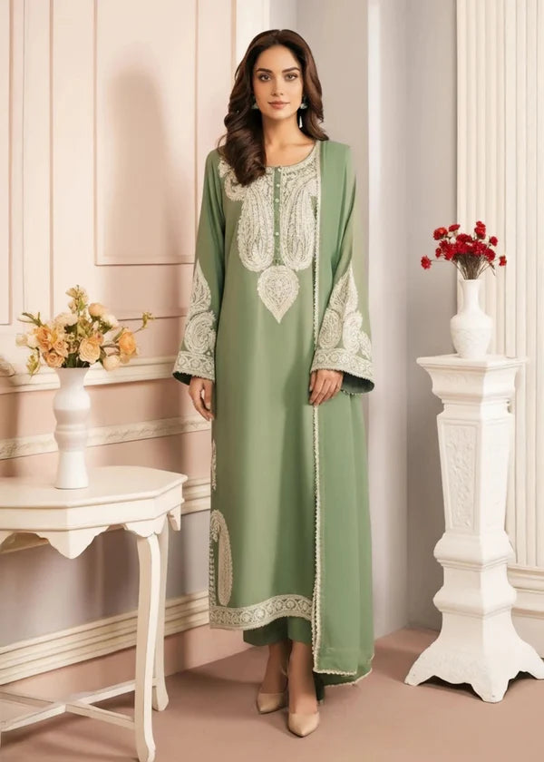 Unstitched Embroidered Lawn 3 - PC