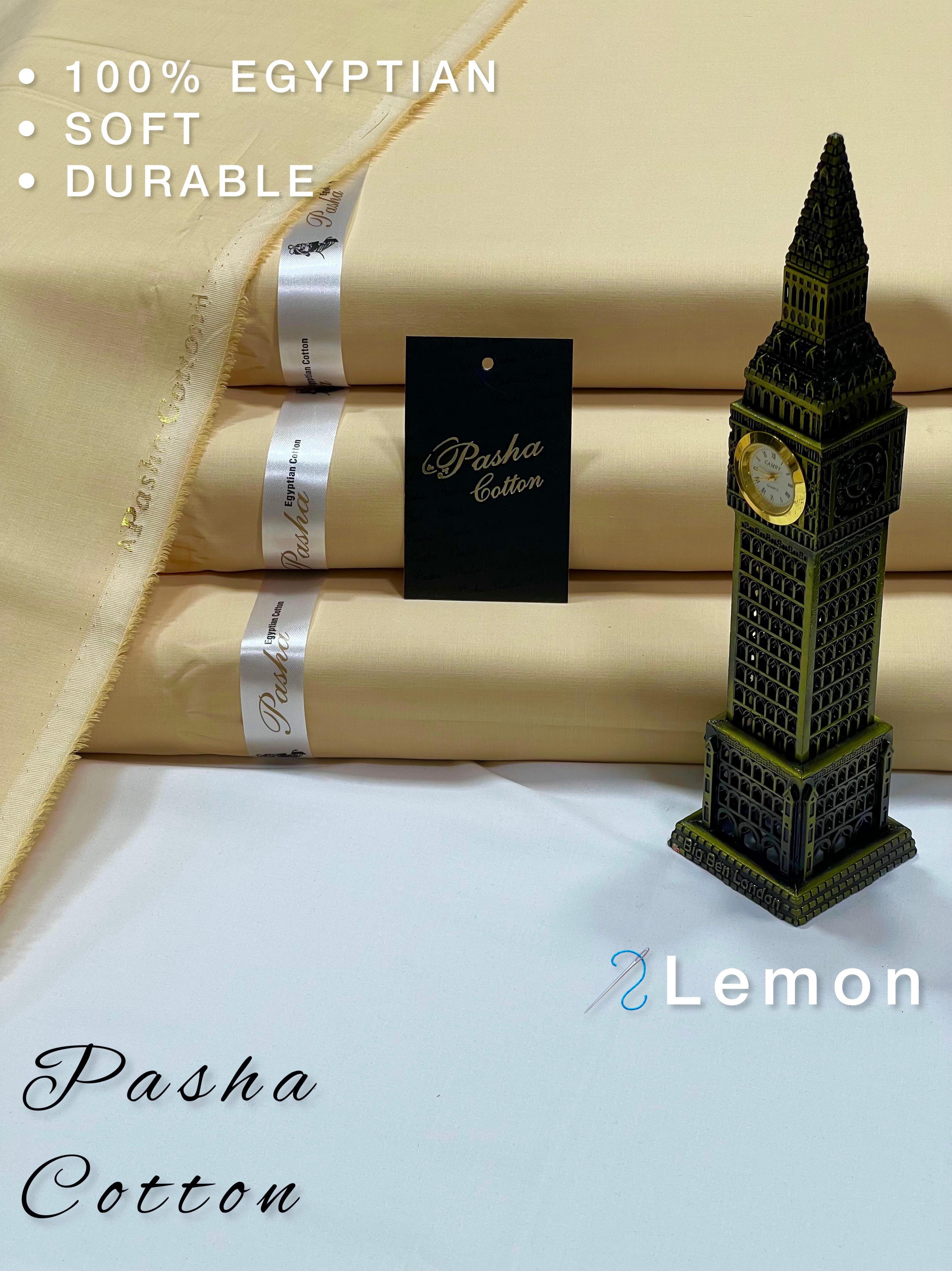 Pasha Soft Cotton Men Unstitched Suit