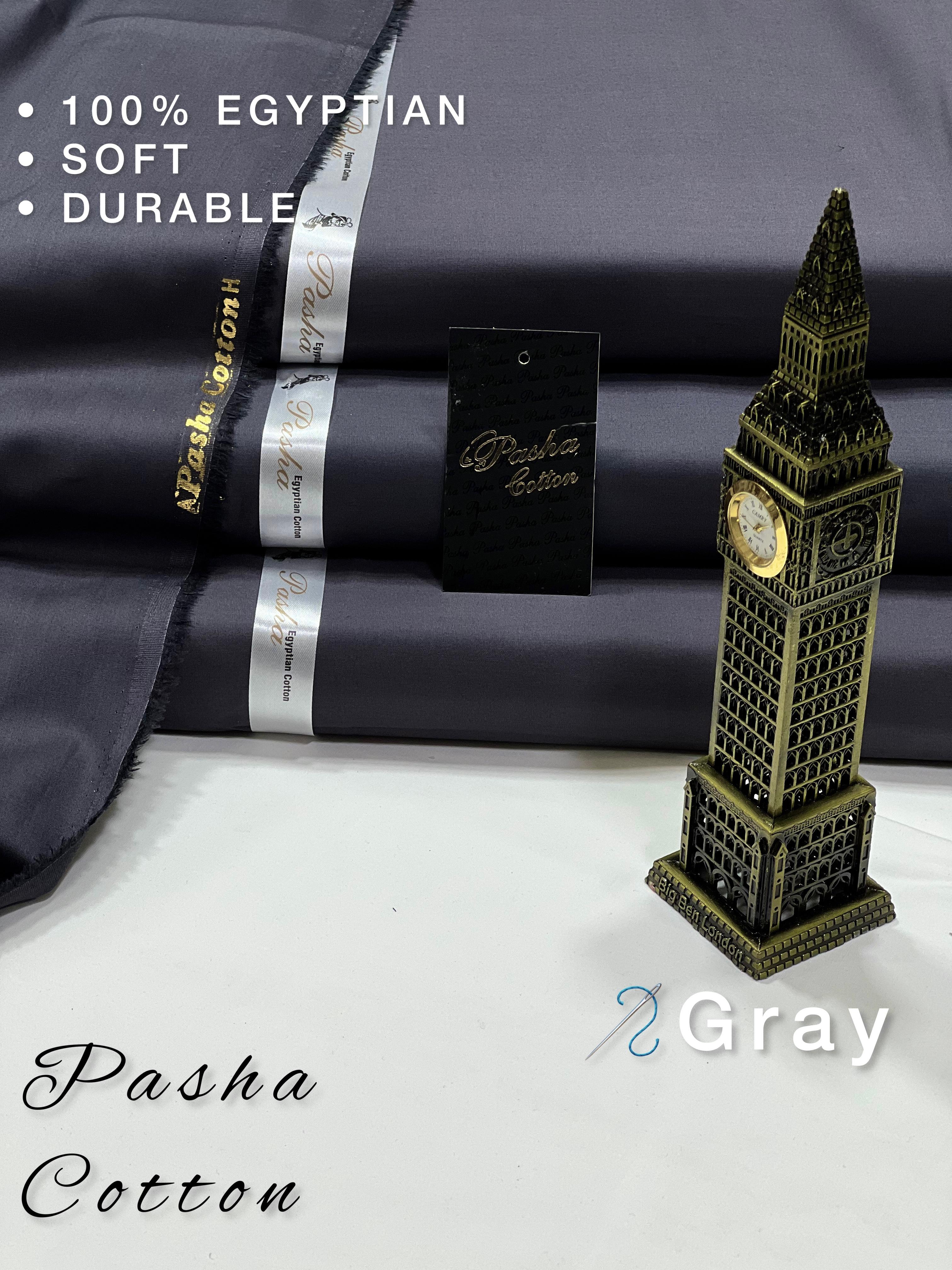 Pasha Soft Cotton Men Unstitched Suit