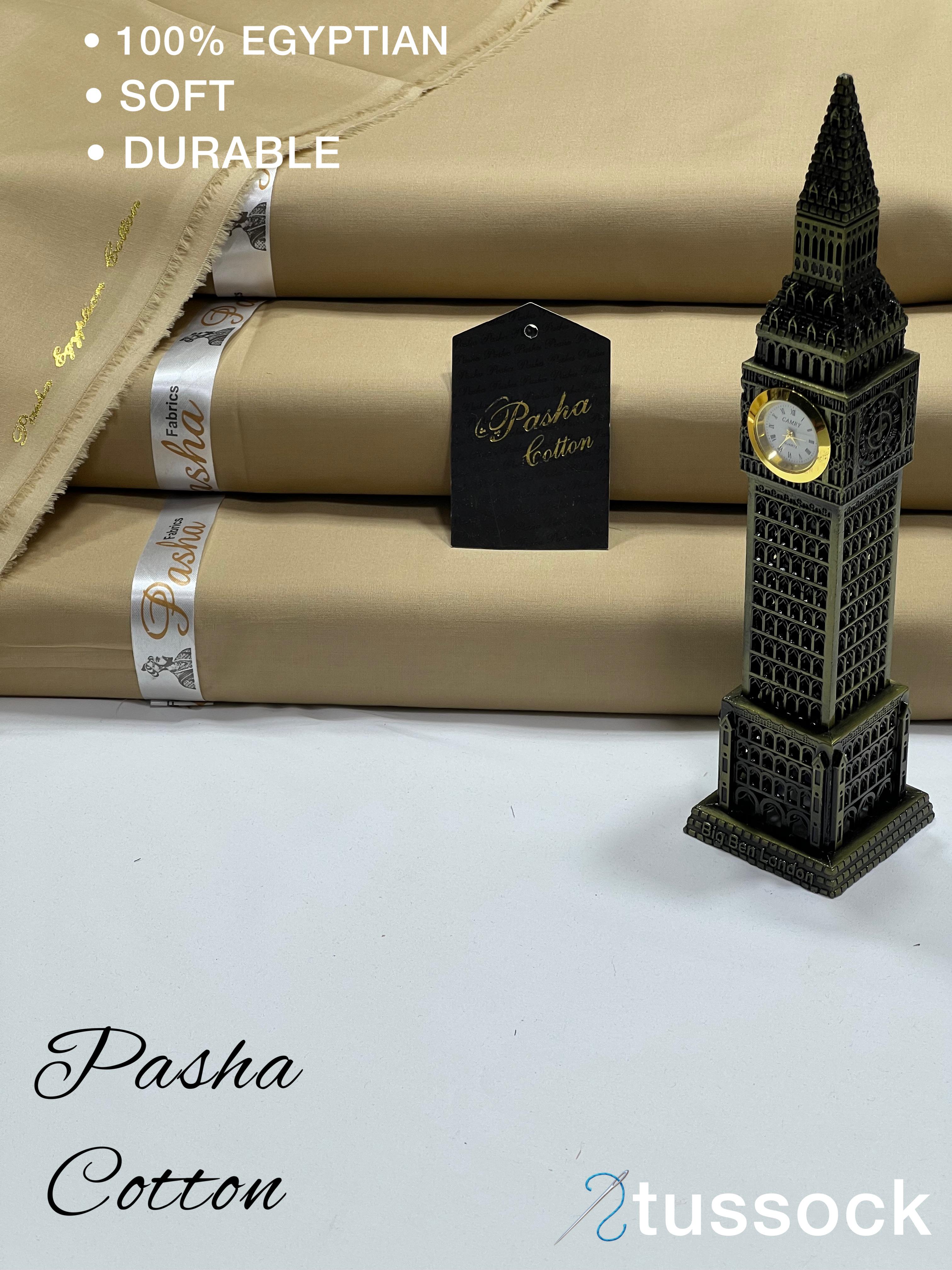Pasha Soft Cotton Men Unstitched Suit