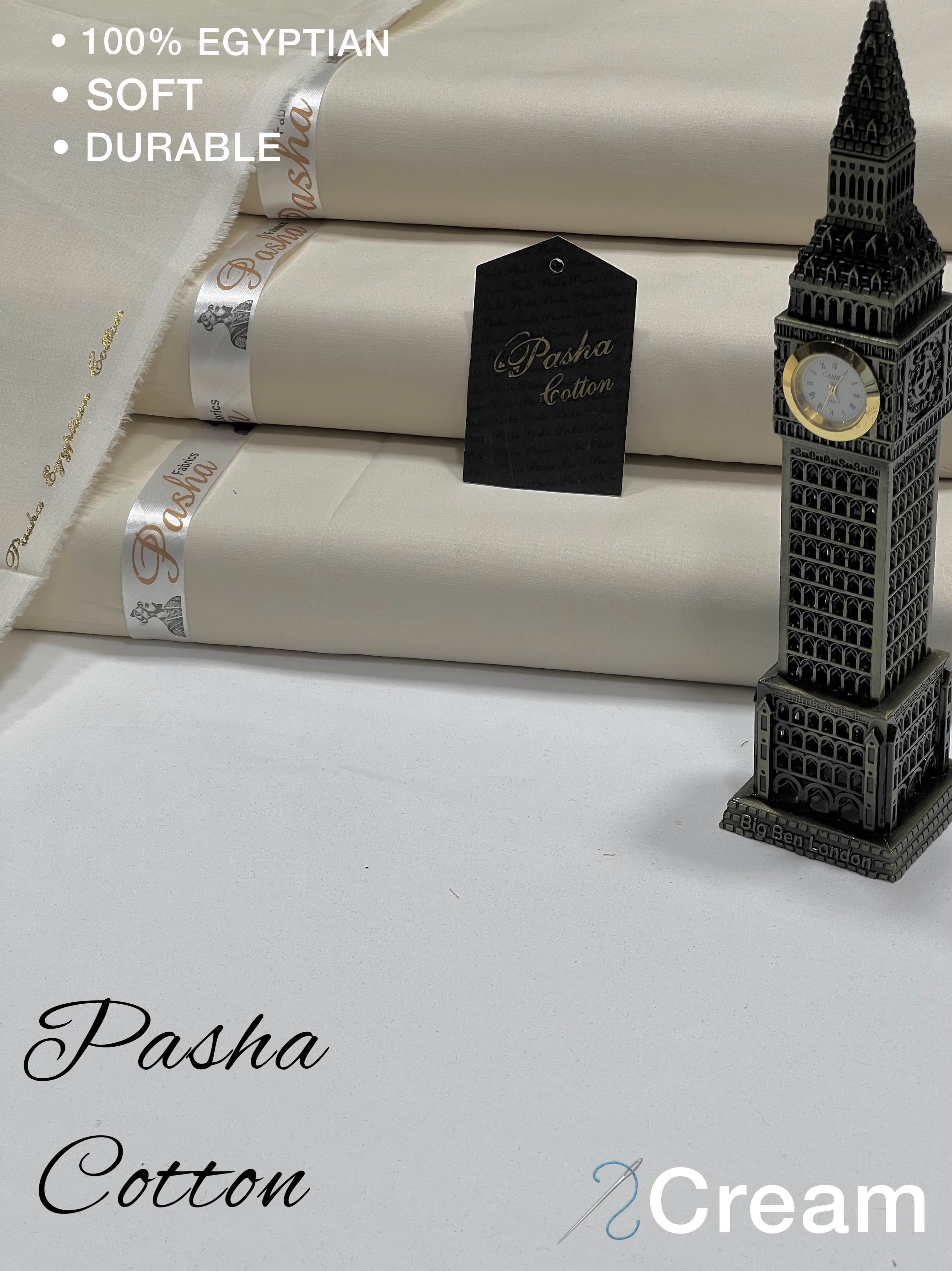 Pasha Soft Cotton Men Unstitched Suit