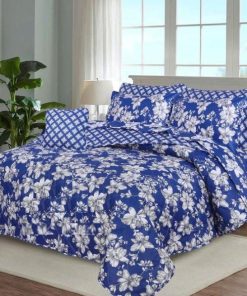 Cotton Salonica Comforter Set King Size 7 Pieces