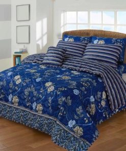 Cotton Salonica Comforter Set King Size 7 Pieces