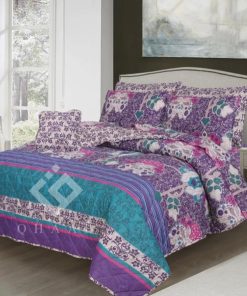 Cotton Salonica Comforter Set King Size 7 Pieces