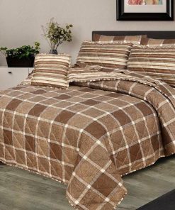 Cotton Salonica Comforter Set King Size 7 Pieces