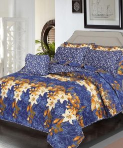 Cotton Salonica Comforter Set King Size 7 Pieces