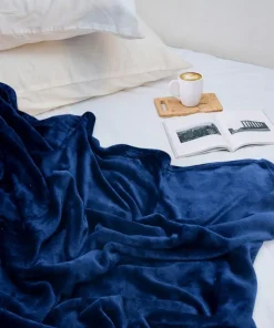 FLEECE BLANKET BLUE