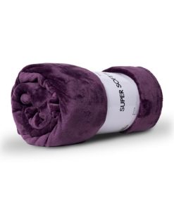 FLEECE BLANKET PURPLE