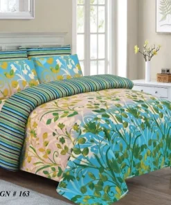 King Size Cotton Bedsheet 3PC