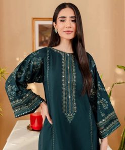 Unstitched Embroidered Lawn - 2 Piece