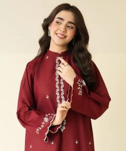 Unstitched Embroidered Lawn - 2 Piece