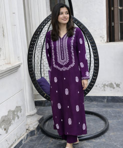 Unstitched Embroidered Lawn - 2 Piece